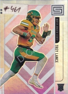 2021 Panini Chronicles Draft Picks Status #160 Trey Lance RC