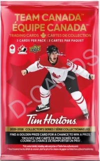 2025-26 Upper Deck Tim Hortons Team Canada Hockey Hobby Pack