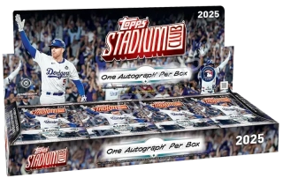 2025 Topps Stadium Club Baseball Hobby Box