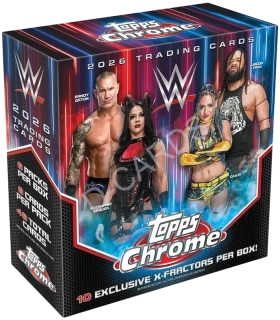 2026 Topps Chrome WWE Mega Box