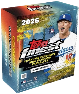 2026 Topps Finest Baseball Mega Box