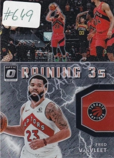 2021-22 Donruss Optic Raining 3s #12 Fred VanVleet