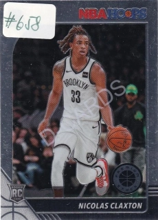 2019-20 Hoops Premium Stock #241 Nicolas Claxton RC