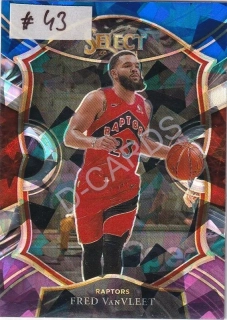 2020-21 Select Prizms Blue White Purple Ice #29 Fred VanVleet