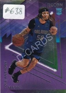 2020-21 Panini Recon #12 Cole Anthony RC