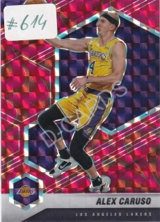 2020-21 Panini Mosaic Mosaic Reactive Red #129 Alex Caruso