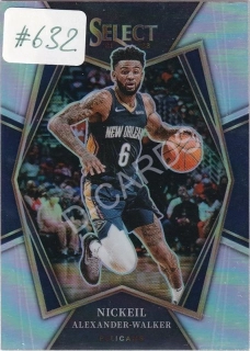 2021-22 Select Prizms Silver #197 Nickeil Alexander-Walker