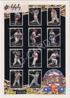 1993 Topps Black Gold #B1 Winner B 12-22 EXCH