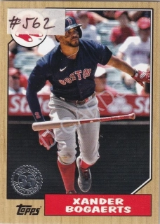 2022 Topps '87 Topps #T8735 Xander Bogaerts