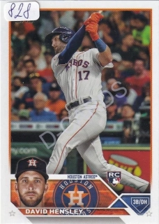 2023 Topps #649 David Hensley RC