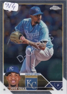 2023 Topps Chrome Update #USC45 Jose Cuas RC