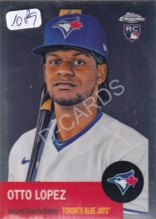 2022 Topps Chrome Platinum Anniversary #429 Otto Lopez RC