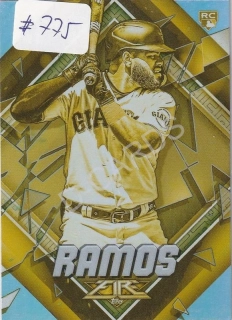 2022 Topps Fire Gold Minted #22 Heliot Ramos RC