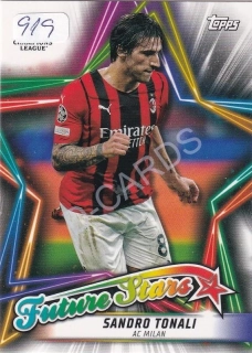 2021-22 Topps UEFA Champions League Future Stars #FS09 Sandro Tonali