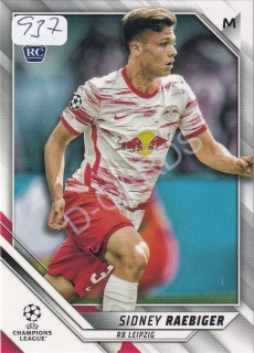 2021-22 Topps UEFA Champions League #110 Sidney Raebiger RC