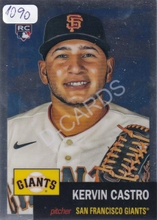 2022 Topps Chrome Platinum Anniversary #477 Kervin Castro RC