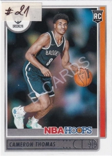 2021-22 Hoops #231 Cameron Thomas RC