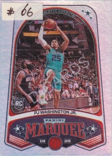 2019-20 Panini Chronicles #257 PJ Washington Jr./Marquee