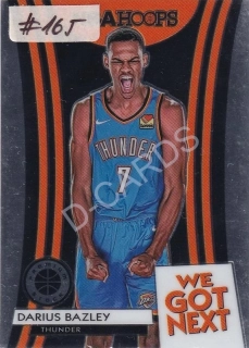2019-20 Hoops Premium Stock We Got Next #16 Darius Bazley