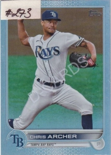 2022 Topps Rainbow Foil #254 Chris Archer