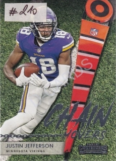 2021 Panini Contenders Chain Movers #12 Justin Jefferson