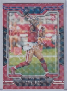 2021 Panini Playbook Mosaic #103 Trey Lance RC