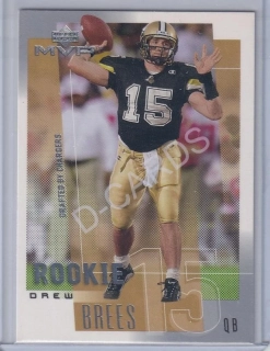 2001 Upper Deck MVP #287 Drew Brees RC
