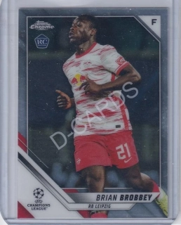 2021-22 Topps Chrome UEFA Champions League #105 Brian Brobbey RC
