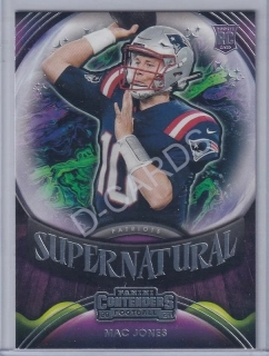 2021 Panini Contenders Supernatural #8 Mac Jones RC