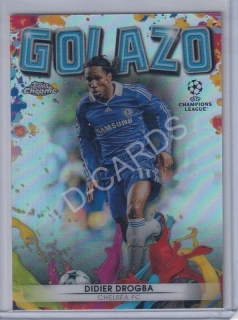 2021-22 Topps Chrome UEFA Champions League Golazo #G5 Didier Drogba