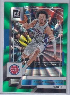 2022-23 Donruss Holo Green Laser #41 Cade Cunningham
