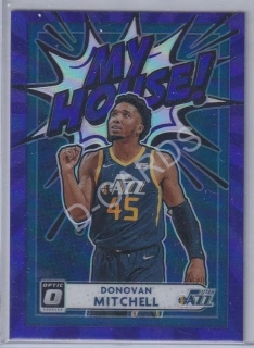 2020-21 Donruss Optic My House Purple #10 Donovan Mitchell