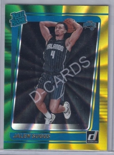 2021-22 Donruss Holo Green and Yellow Laser #229 Jalen Suggs RR RC