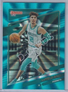 2021-22 Donruss Holo Teal Laser #111 LaMelo Ball