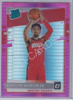2020-21 Donruss Optic Hyper Pink #197 Kenyon Martin Jr. RR RC