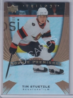 2020-21 Upper Deck Trilogy #ST Tim Stutzle (Limit 240/999) RC