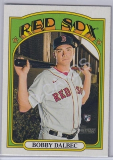 2021 Topps Heritage Action Variations #185 Bobby Dalbec RC