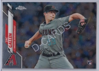 2020 Topps Chrome #132 Zac Gallen RC