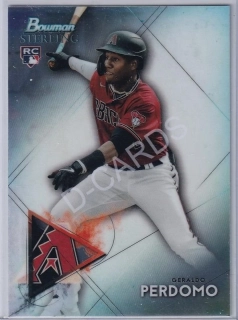 2021 Bowman Sterling Rookies #BSR84 Geraldo Perdomo RC