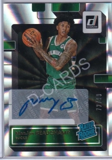 2022-23 Donruss Rated Rookies Signatures Holo Laser #224 MarJon Beauchamp (Limit 77/99) RC