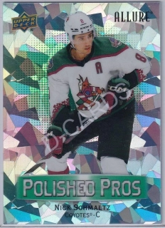 2023-24 Upper Deck Allure Polished Pros Green #PP27 Nick Schmaltz (Limit 220/249)