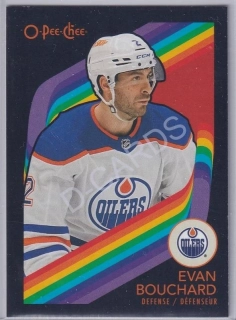 2023-24 O-Pee-Chee Retro Black #425 Evan Bouchard (Limit 063/100)