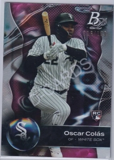 2023 Bowman Platinum Pink Ice Foil #64 Oscar Colas (Limit 116/199) RC