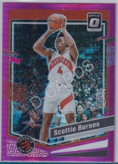 2023-24 Donruss Optic Hyper Pink #12 Scottie Barnes