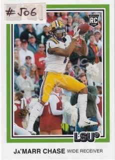 2021 Panini Chronicles Draft Picks Donruss Retro #36 Ja'Marr Chase RC