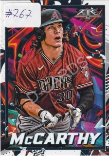 2022 Topps Fire #30 Jake McCarthy RC