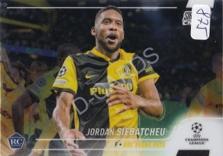 2021-22 Stadium Club Chrome UEFA Champions League #70 Jordan Siebatcheu RC