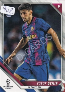 2021-22 Topps UEFA Champions League #140 Yusuf Demir RC