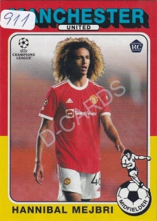 2021-22 Topps UEFA Champions League '75-76 Footballer #7506 Hannibal Mejbri RC