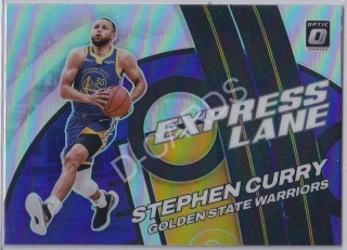 2021-22 Donruss Optic Express Lane Purple #4 Stephen Curry